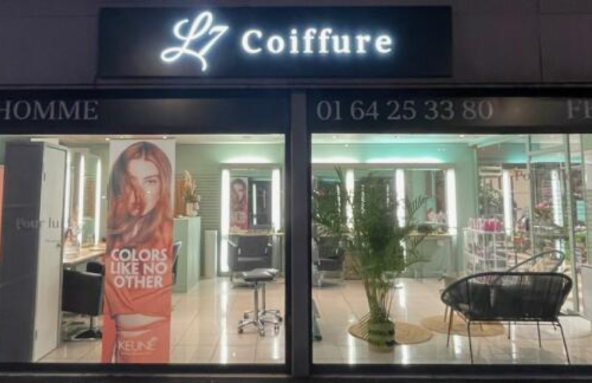 Image d'une enseigne rétro éclairée