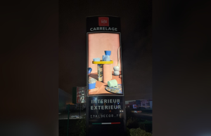 Image d'un totem publicitaire